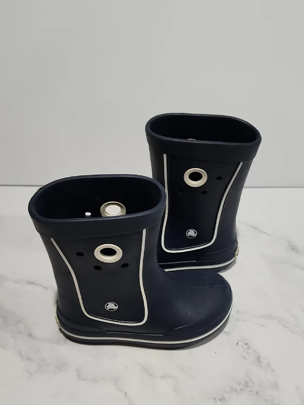 Crocs  Dark  Blue Rain Boots
